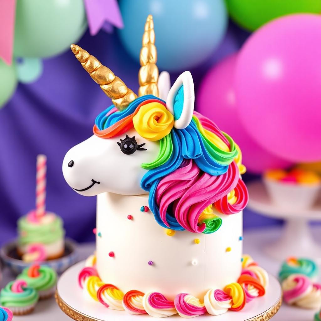 Birthday Cakes — Magical Unicorn