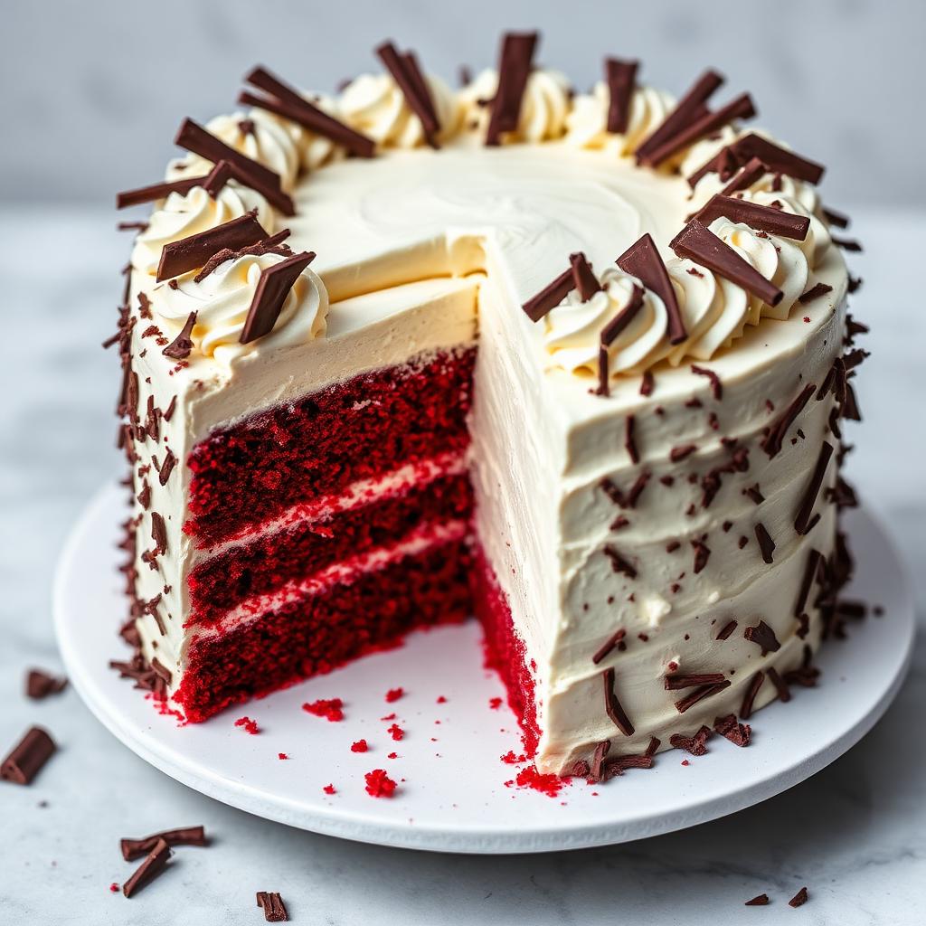 Celebration Cakes — Red Velvet