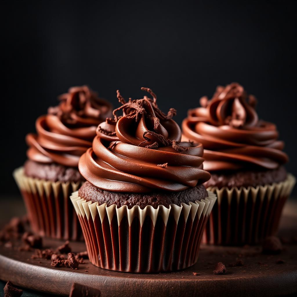 Cupcakes — Triple Chocolate
