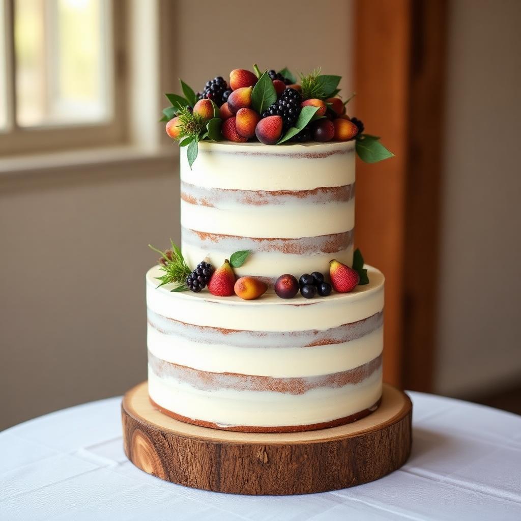 Wedding Cakes — Naked Berry